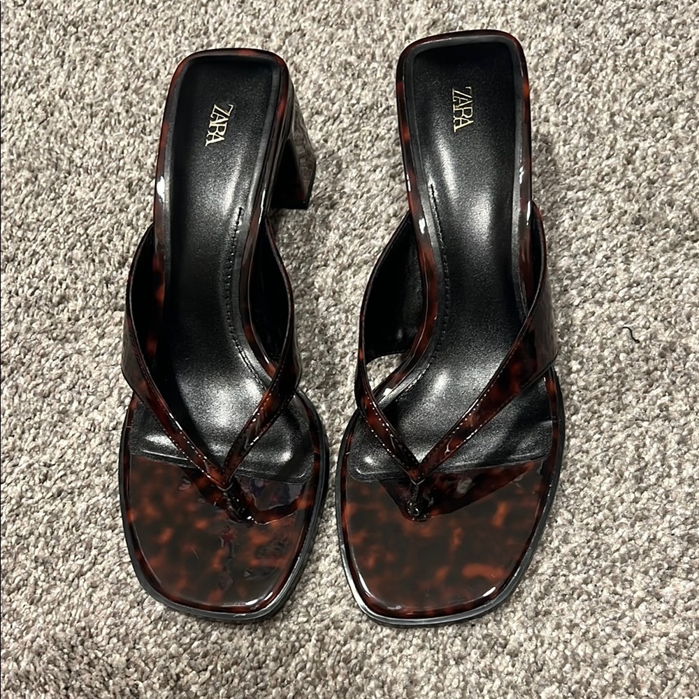 Zara Tortoiseshell Heel